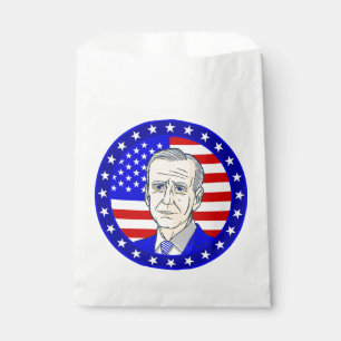 Sachets En Papier drapeau américain du président joe biden