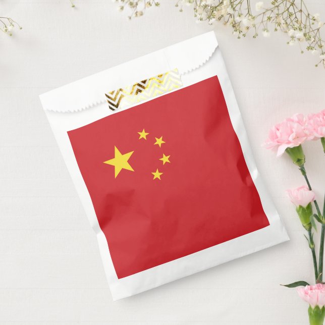 Sachets En Papier Drapeau chinois (Scellé)