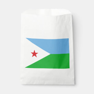 Sachets En Papier Drapeau de Djibouti