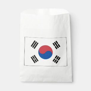 Sachets En Papier Drapeau de la Corée du Sud