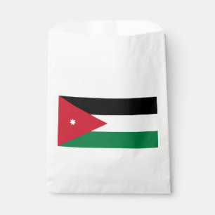 Sachets En Papier Drapeau de la Jordanie