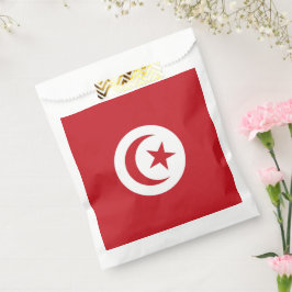 Sachets En Papier Drapeau de la Tunisie