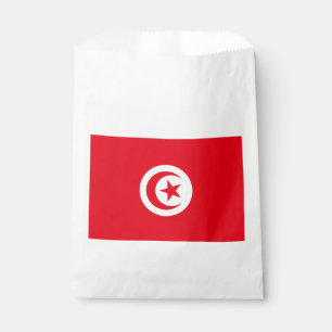 Sachets En Papier Drapeau de la Tunisie