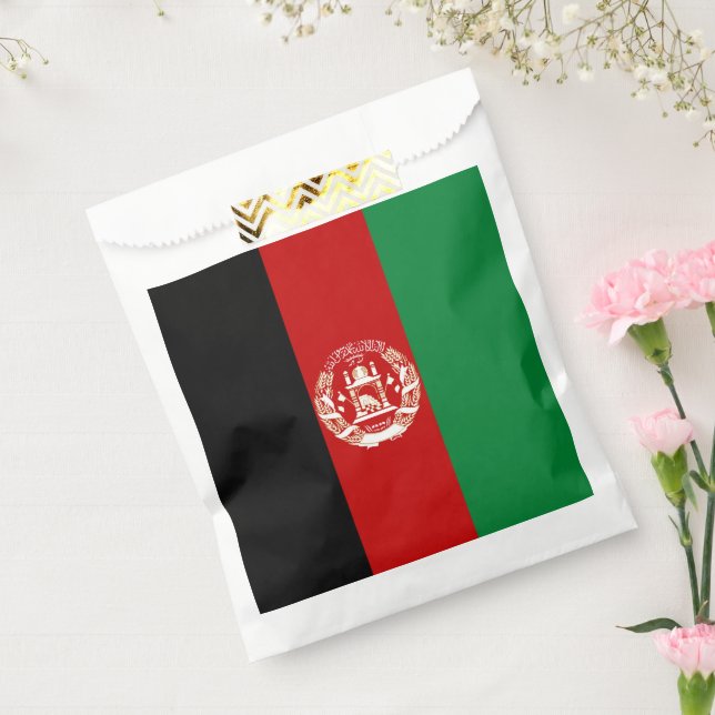 Sachets En Papier Drapeau de l'Afghanistan (Scellé)