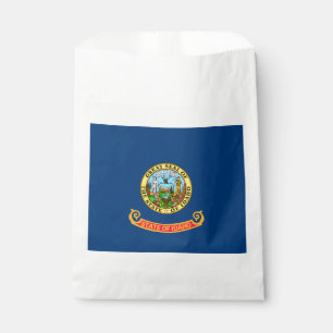 Sachets En Papier Drapeau de l'Idaho : l'État Gemme, Montagne de l'O