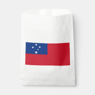 Sachets En Papier Drapeau de Samoa