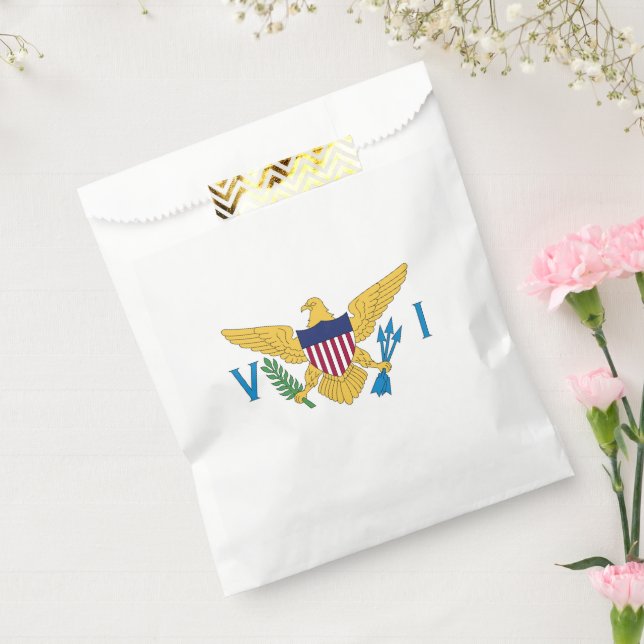 Sachets En Papier Drapeau des îles Vierges américaines (Scellé)
