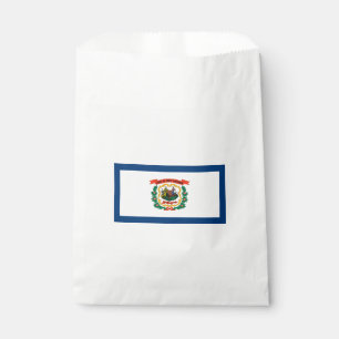 Sachets En Papier Drapeau d'État de Virginie-Occidentale