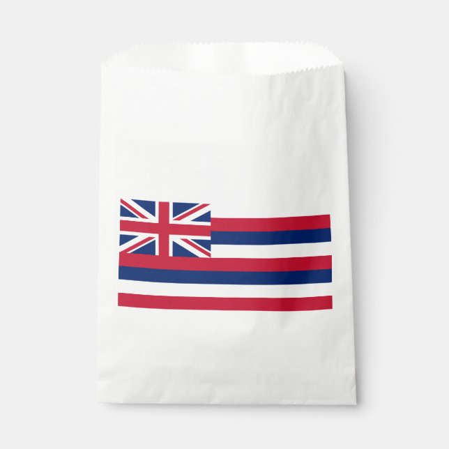 Sachets En Papier Drapeau d'État d'Hawaii (Devant)
