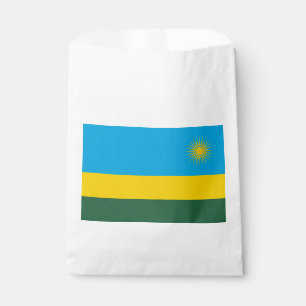 Sachets En Papier Drapeau du Rwanda
