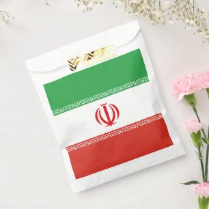 Sachets En Papier Drapeau iranien