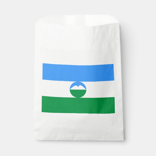 Sachets En Papier Drapeau Kabardino Balkaria (Devant)