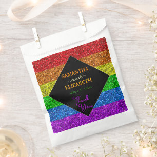 Sachets En Papier Drapeau LGBT arc-en-ciel scintille gay lesbienne m