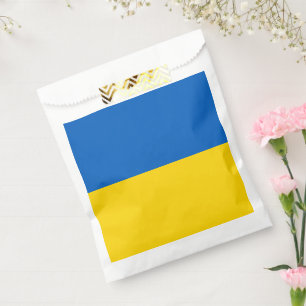 Sachets En Papier Drapeau ukrainien
