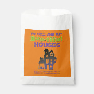 Sachets En Papier Drôle Halloween Maison hantée Traite immobilier