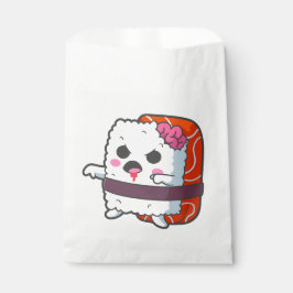 Sachets En Papier drôle halloween monstre de sushi zombie