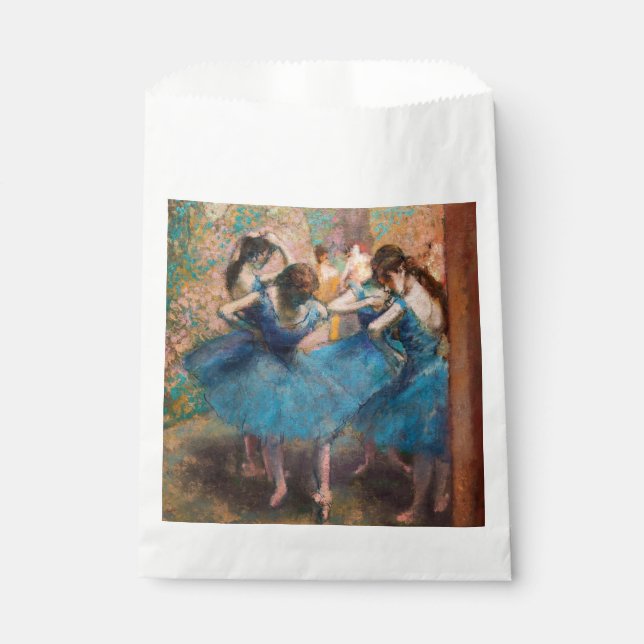 Sachets En Papier Edgar Degas - Danseurs en bleu (Devant)