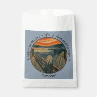 Sachets En Papier Edvard Munch La Collection Scream Party Items