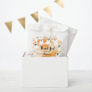 Sachets En Papier Éffrayant fantôme Halloween fête aquarelle