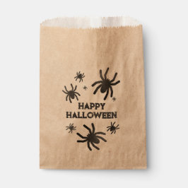 Sachets En Papier Éffrayant Spider Halloween heureux