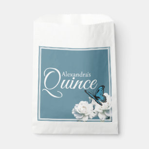 Sachets En Papier Elégant bleu clair Quinceañera - Chambelán Custom