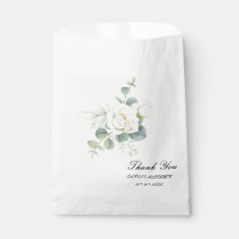 Sachets En Papier Élégant eucalyptus botanique Mariage d'été