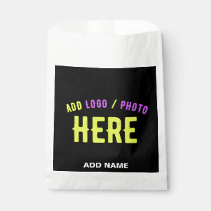 SACHETS EN PAPIER ÉLÉGANT MARQUE PERSONNALISABLE NOIR VERIFIÉE