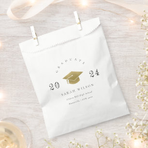 Sachets En Papier Élégant Nettoyage Minimal Graduation Simple Huile