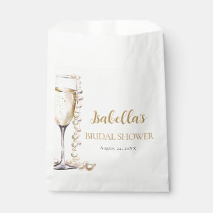 Sachets En Papier Élégantes Perles Dorées et Fête de Mariage au Pros