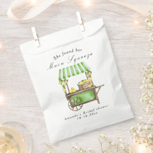 Sachets En Papier Elle a Trouvé Son Amour de Citron Enterrement de V