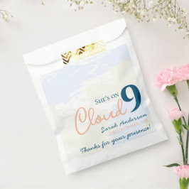 Sachets En Papier Elle est sur Cloud 9 Elegant Texture Fête des mari