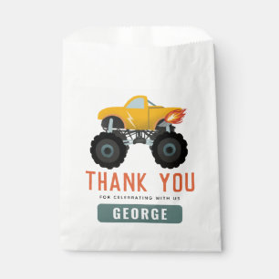 Sachets En Papier Enfants Hot Truck Boys Anniversaire