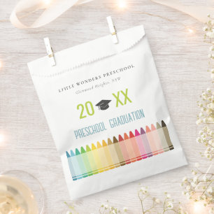 Sachets En Papier Enfants mignons Crayon Fun Rainbow Preschool Gradu
