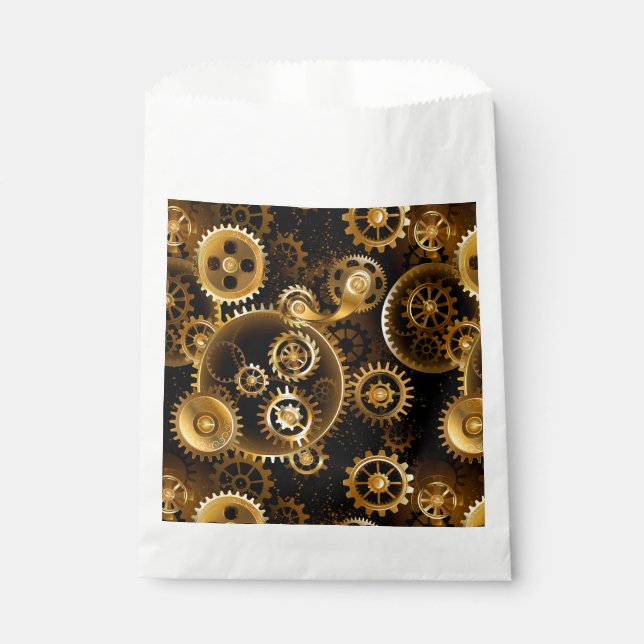 Sachets En Papier Équipements en laiton sans vapeur (Devant)
