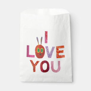 Sachets En Papier Eric Carle   Caterpillar I Love You
