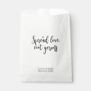 Sachets En Papier Étendre L'Amour Pas Les Germes Marier Favoriser Le