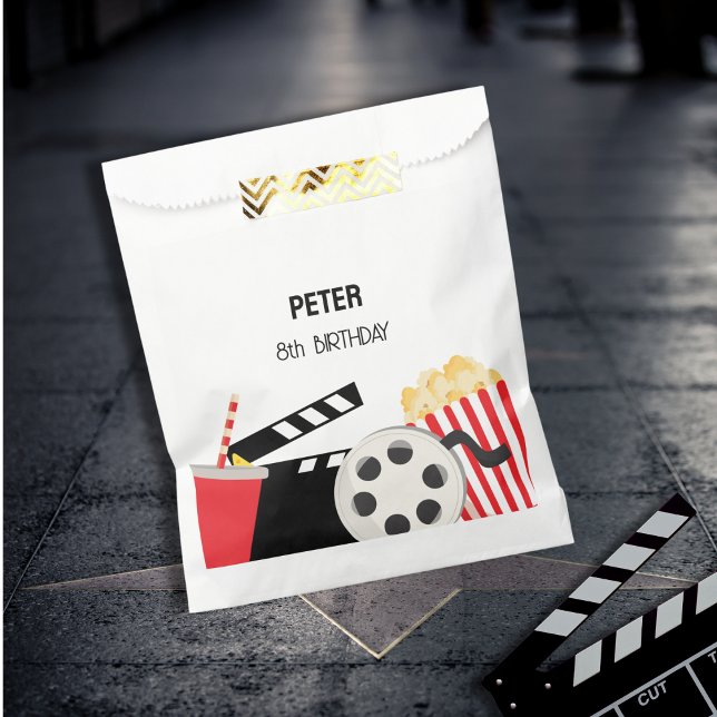 Sachets En Papier Étiquette cadeau pour la fête de nuit (Créateur téléchargé)