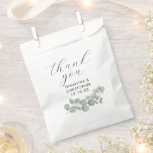 Eucalyptus Russe Merci Mariage vert