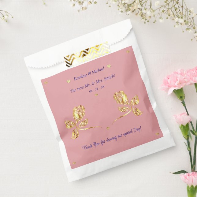 Sachets En Papier Événements Mariages Elegance Simple (Scellé)