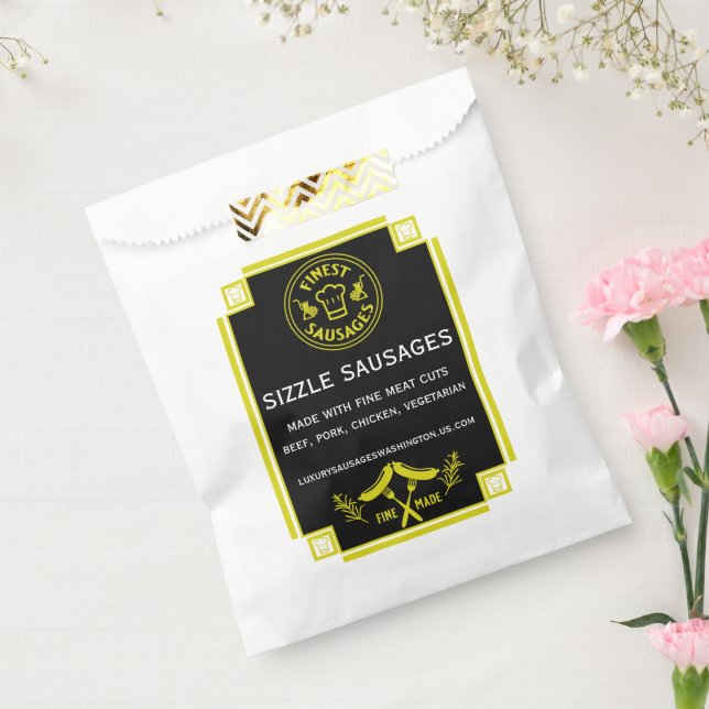 Sachets En Papier Fabricants de saucisses (Scellé)
