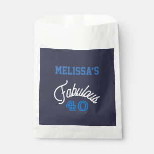 Sachets En Papier Fabuleux 40 anniversaire
