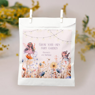 Sachets En Papier Fairy Garden Seeds Anniversaire