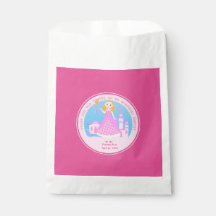 Sachets En Papier Fairytale Princess à Pink Birthaday