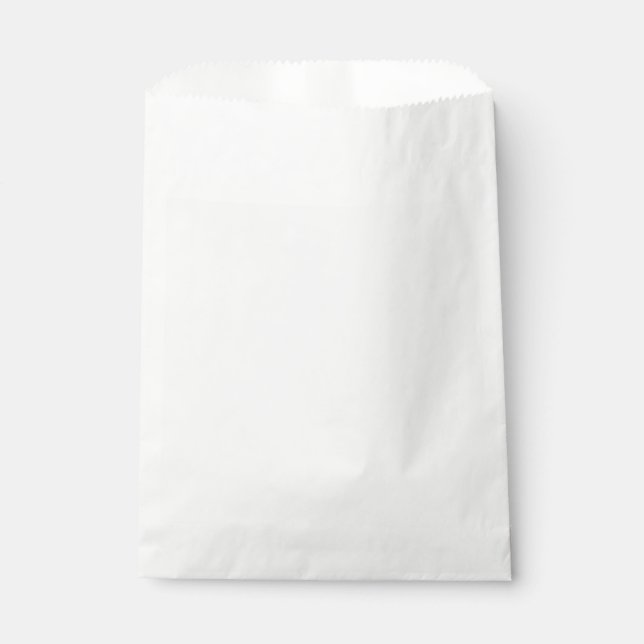 Sachets En Papier Faites votre propre sac de préférence personnalisé (Devant)