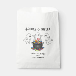 Sachets En Papier Fantôme d'Halloween effrayant