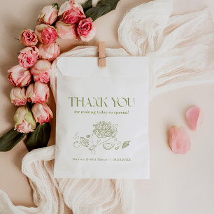 Sachets En Papier Faveurs sac frais hors Fête des mariées du marché