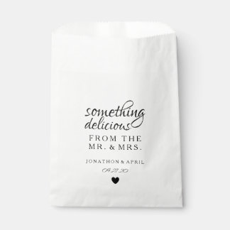Sachets En Papier Favoriser le sac - quelque chose de délicieux