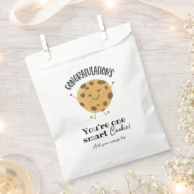 Sachets En Papier félicitations vous êtes un témoin intelligent (Coupé)