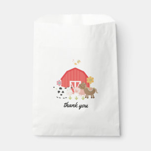 Sachets En Papier ferme animal fête d'anniversaire