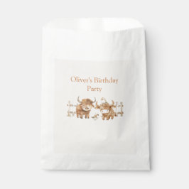 Sachets En Papier Fête d'anniversaire à thème de la ferme